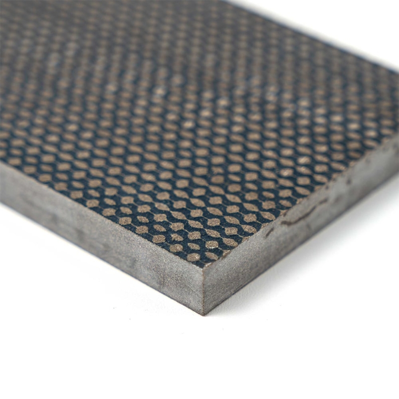 Indigo Ottoman Textile 3 Marble Tile 2 3/4×5 1/2 (AQF10286)