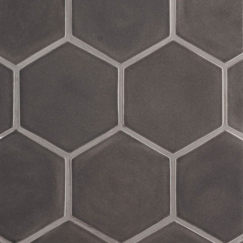 Barn Glossy Hexagon 5 Ceramic Tiles 5 (DC00184)