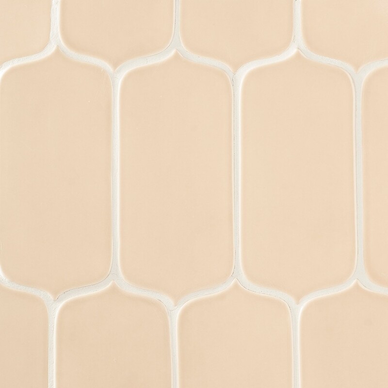 Honey Glossy Tear Field Ceramic Tiles 3 5/8×8 (DC00214)