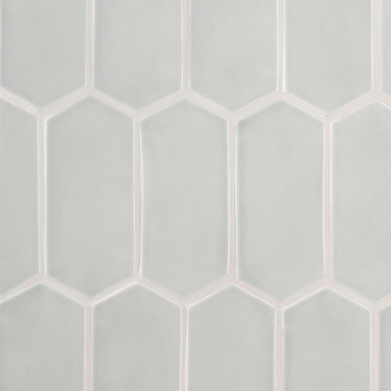 Cold Glossy Picket Ceramic Tiles 3×6 (DC00262)