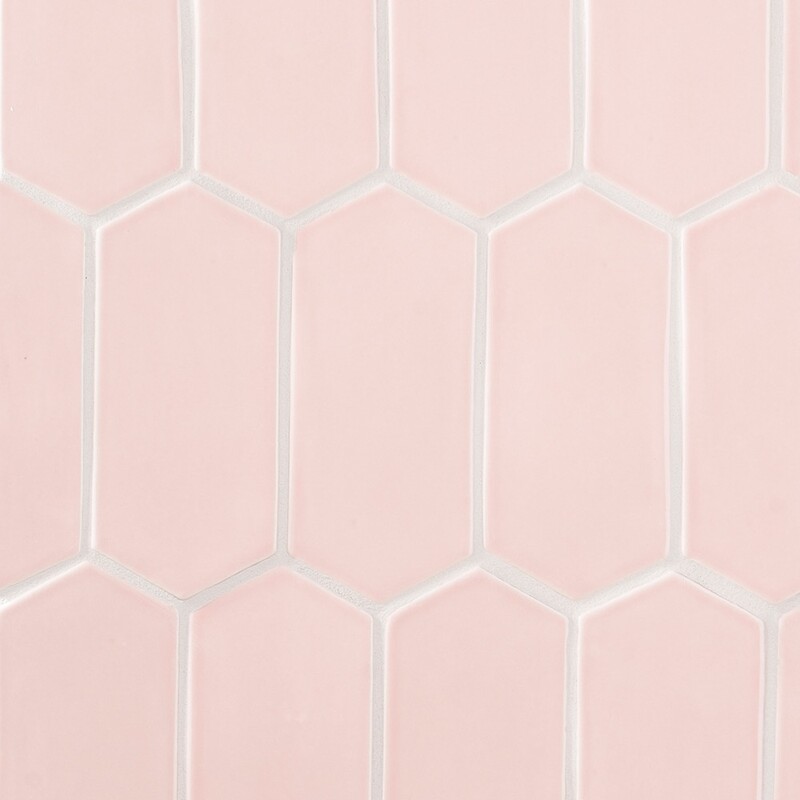 Rosie Glossy Picket Ceramic Tiles 3×6 (DC00264)