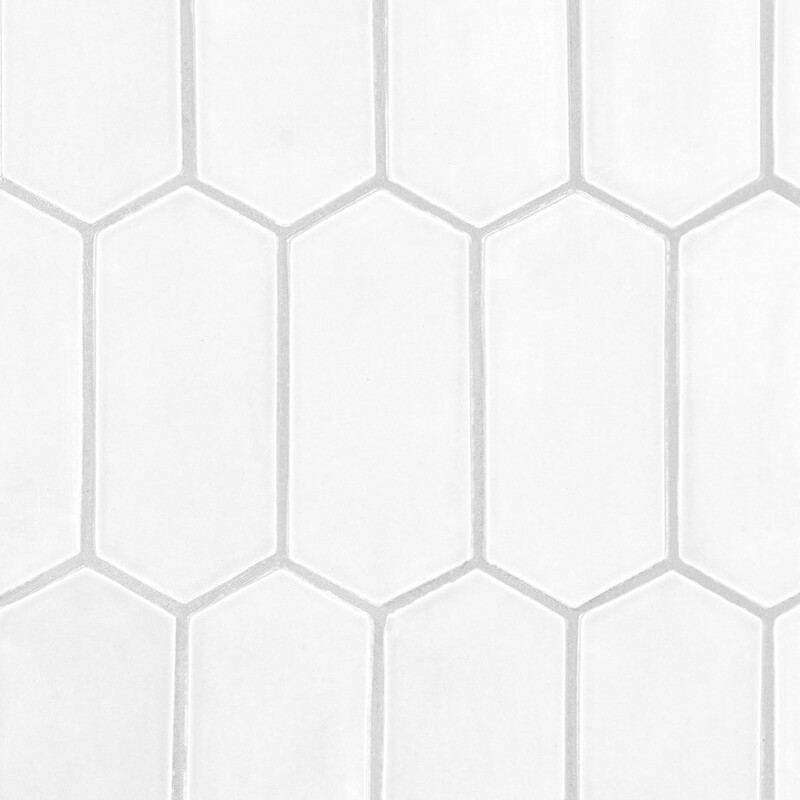 Satin Cotton Matte Picket Ceramic Tiles 3×6 (DC00267)