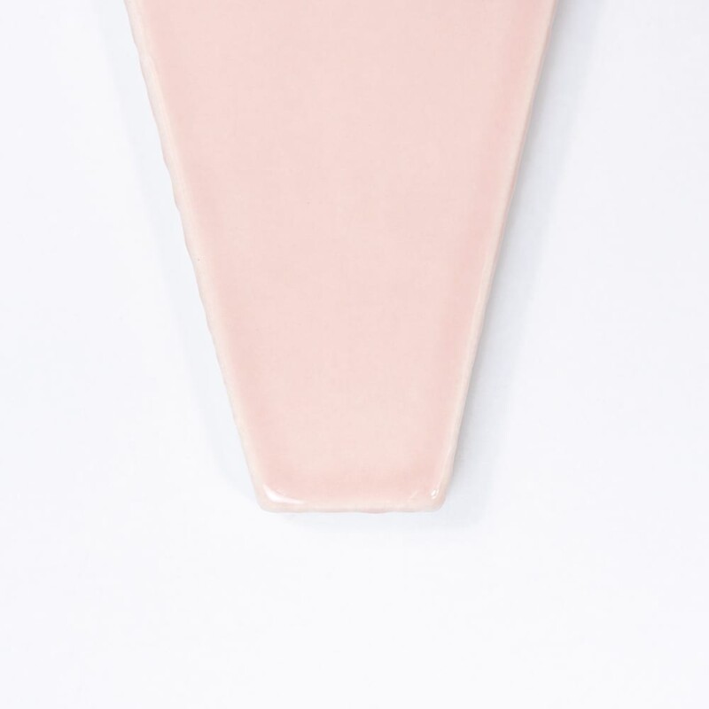 Rosie Glossy Longest Hexagon Ceramic Tiles 3×7 7/8 (DC00276)