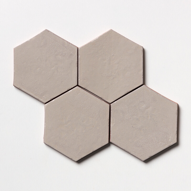 Dunes Matte Hexagon 5 Glazed Terracotta Tiles 5×5 (DC00423)