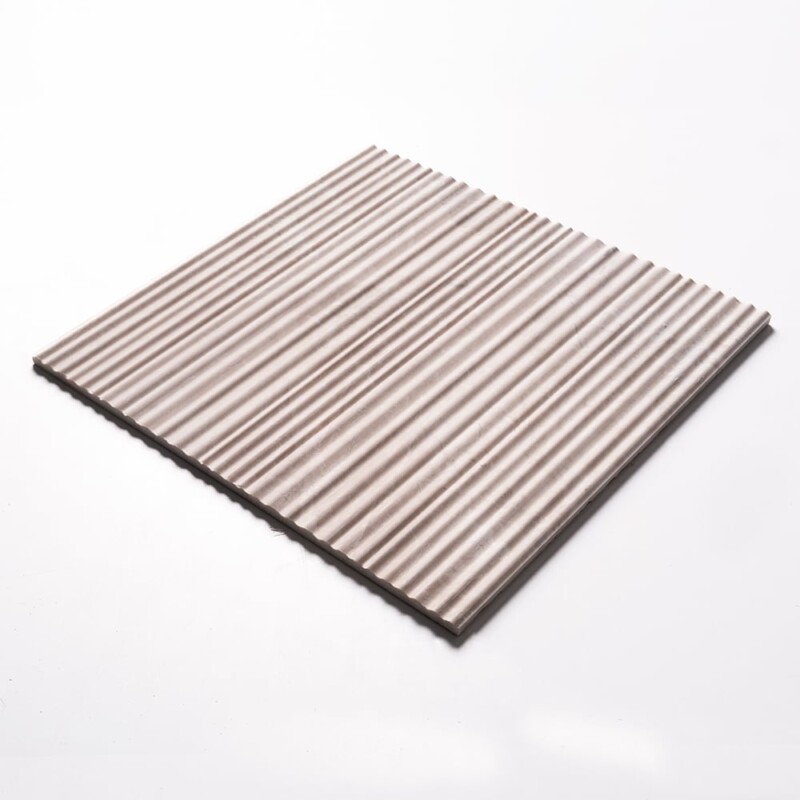 Diana Royal Honed Thin Fluted Marble Accent Tiles 18×18 (ML01141)