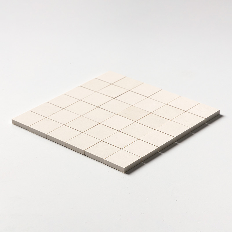 Champagne Honed 2×2 Limestone Mosaics 12×12 (MS00424)