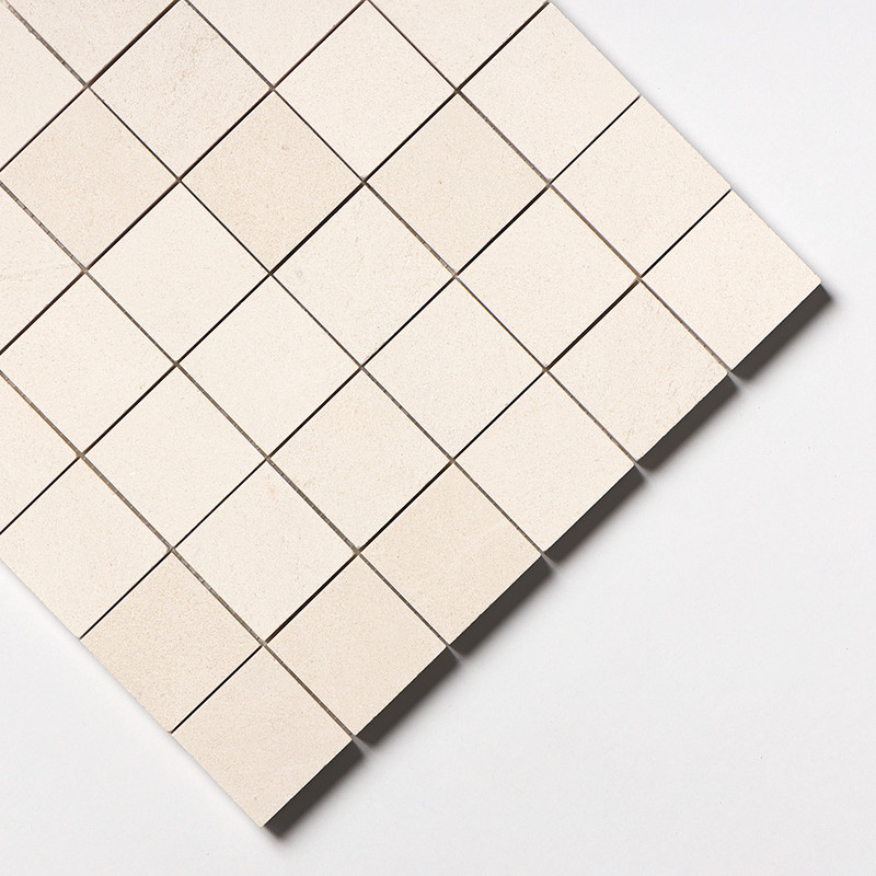 Champagne Honed 2×2 Limestone Mosaics 12×12 (MS00424)