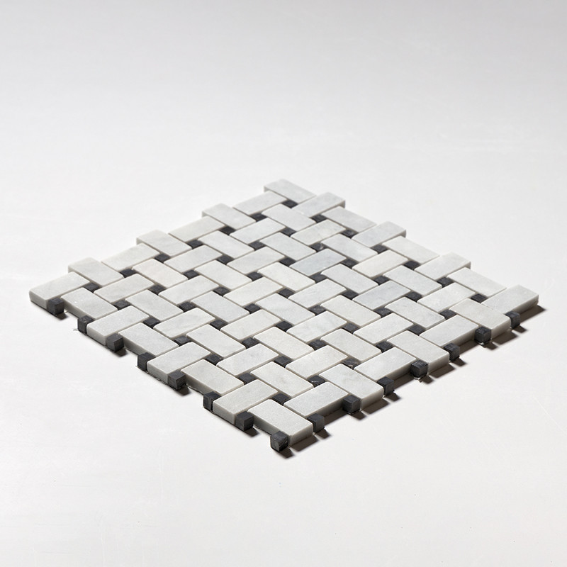 Avenza Honed Basket Weave Marble Mosaics 12×12 (MS00483)
