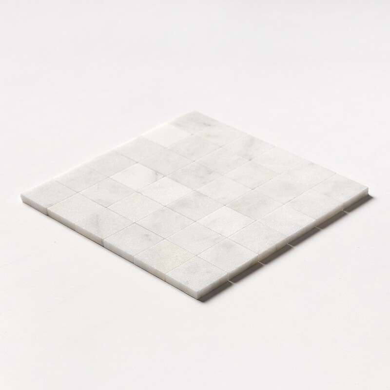 Glacier Honed 2×2 Marble Mosaics 12×12 (MS01052)