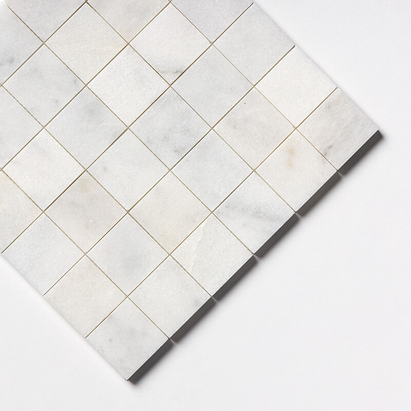 Glacier Honed 2×2 Marble Mosaics 12×12 (MS01052)