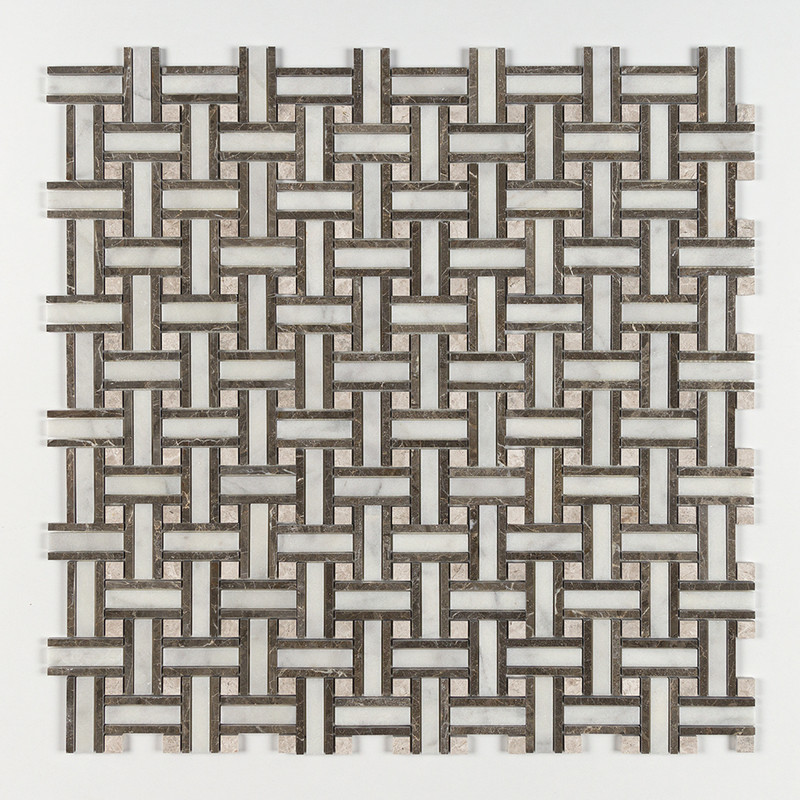 Avalon Polished Lattice Marble Mosaics 12×12 (MS01158)