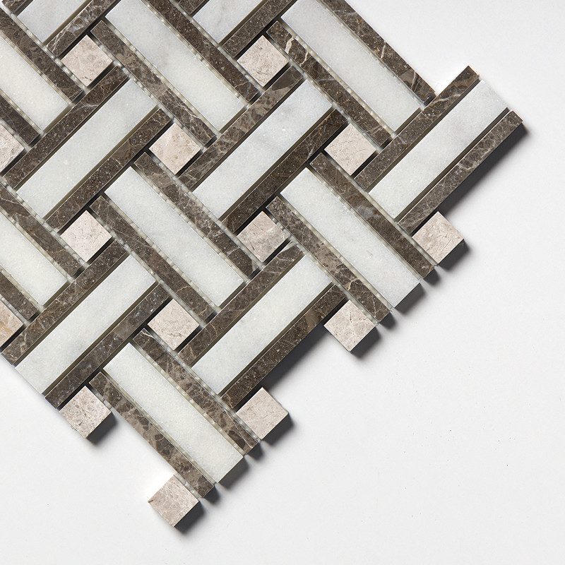 Avalon Polished Lattice Marble Mosaics 12×12 (MS01158)