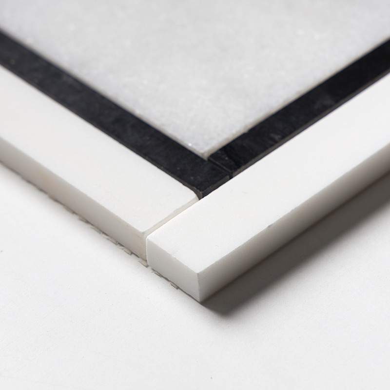 Glacier, Black, Snow White Multi Finish Cambridge Marble Mosaics 12×12 (MS01494)