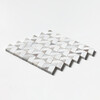 Skyline Multi Finish Monte Marble Mosaics 12 3/8×12 3/8 (MS01535)