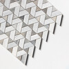 Skyline Multi Finish Monte Marble Mosaics 12 3/8×12 3/8 (MS01535)