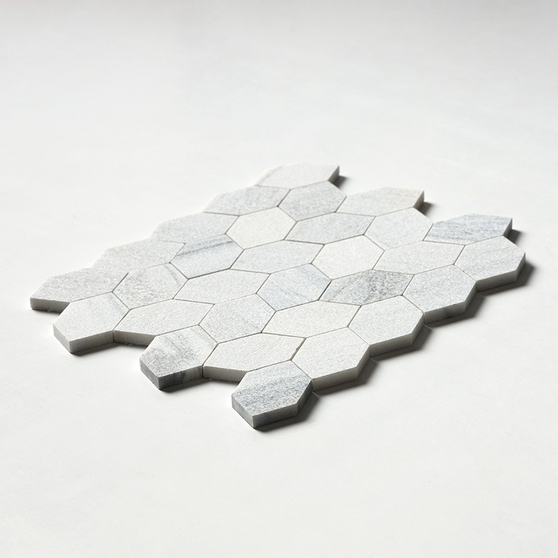 Skyline Textured Autumn Leaf Marble Mosaics 11 13/16×13 9/16 (MS01554)