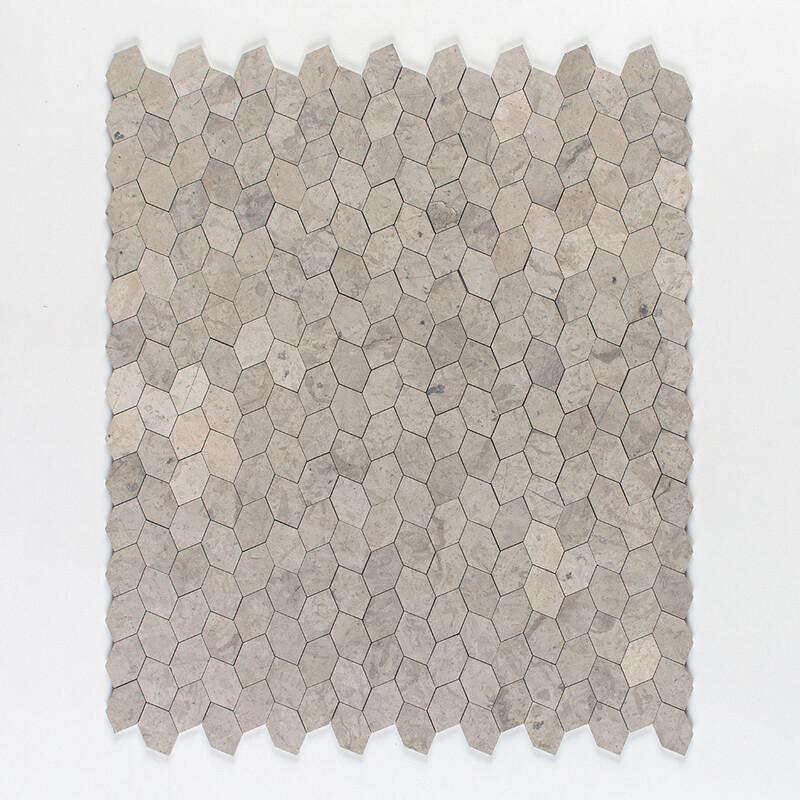 Britannia Honed Autumn Leaf Limestone Mosaics 11 13/16×13 9/16 (MS01555)