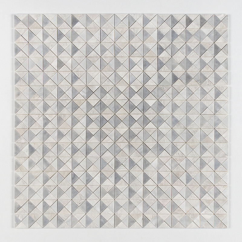 Iceberg, Avenza, Allure Multi Finish Devon Marble Mosaics 12 1/2×12 1/2 (MS01675)