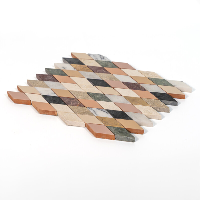Blend Honed Hazem Marble Mosaics 9 3/8×11 3/4 (MS02196)