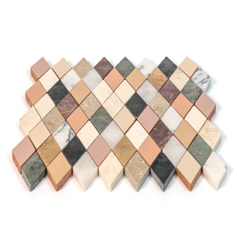 Blend Honed Hazem Marble Mosaics 9 3/8×11 3/4 (MS02196)