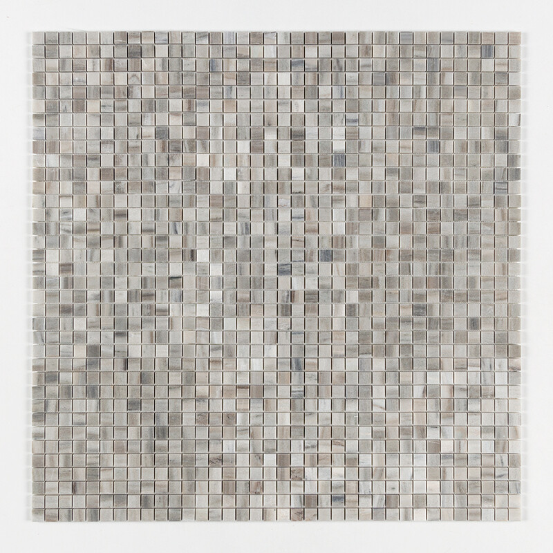 Skyline Honed 1×1 Marble Mosaics 12×12 (MS02315)