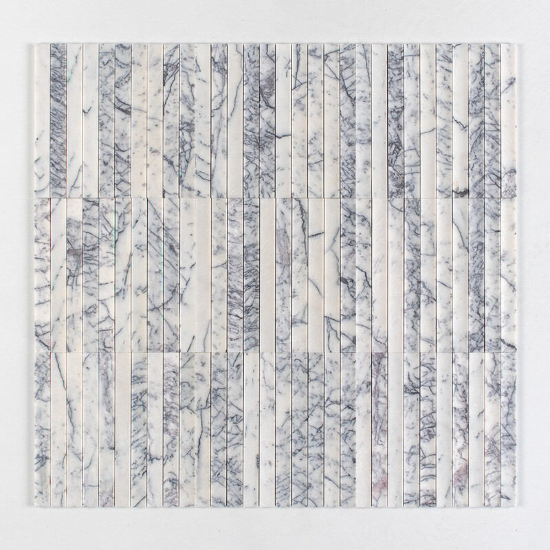 Lilac Honed Ion Marble Mosaics 12×12 (MS02553)