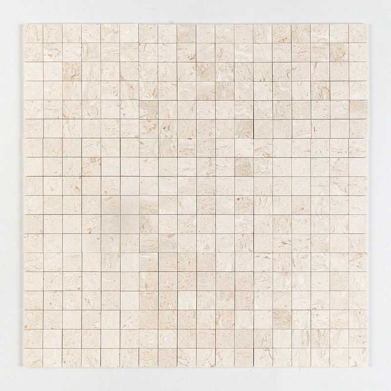 Desert Path Brushed 2×2 Limestone Mosaics 12×12 (MS02592)