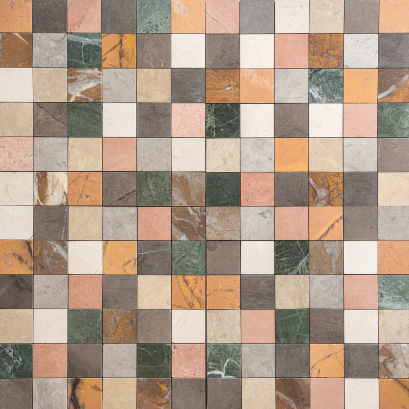 Ariana Honed 2×2 Limestone Mosaics 12×12 (MS02615)