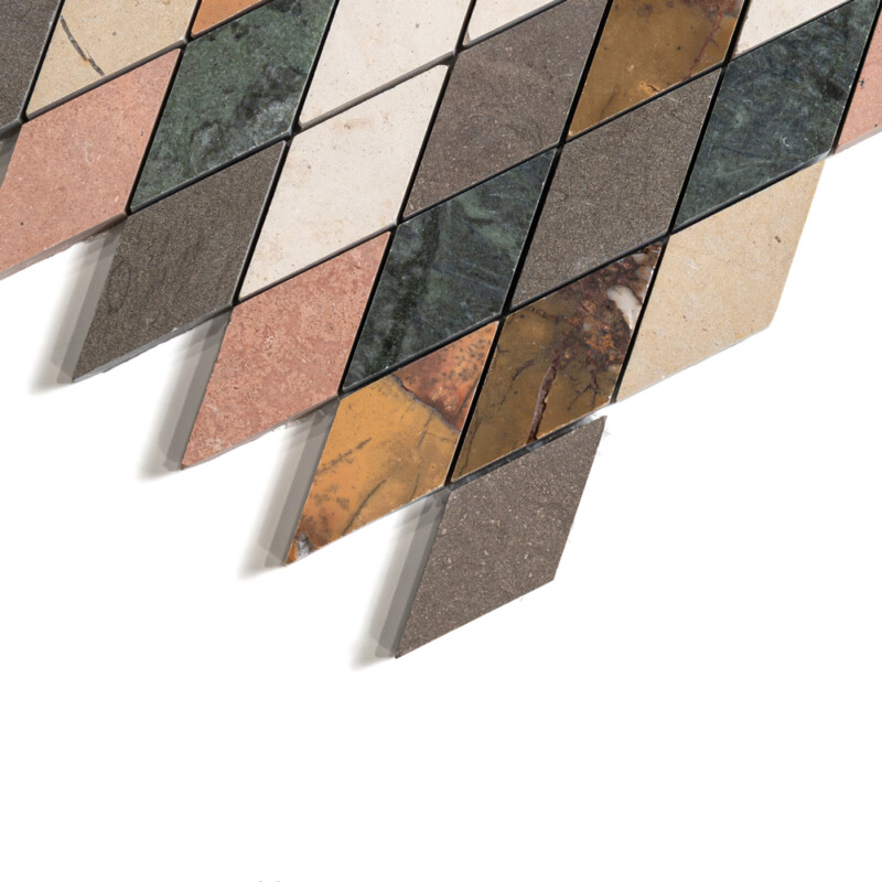 Marsa Honed Limestone Mosaics 11 3/8×11 13/16 (MS02616)