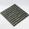 Verde Tia Honed Mini Ion 1 1/4×3 Marble Mosaics 12×12 (MS02757)