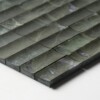 Verde Tia Honed Mini Ion 1 1/4×3 Marble Mosaics 12×12 (MS02757)