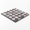 Snow White,Calacatta Viola,Aegean Red Honed Devon Marble Mosaics 12 1/2×12 1/2 (MS02922)