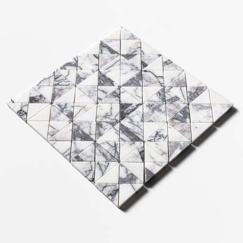 Lilac Honed Devon Marble Mosaics 12 1/2×12 1/2 (MS02924)