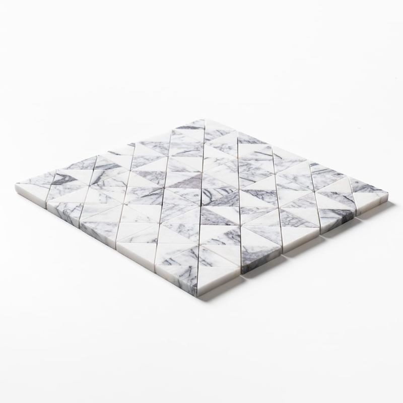 Lilac Honed Devon Marble Mosaics 12 1/2×12 1/2 (MS02924)