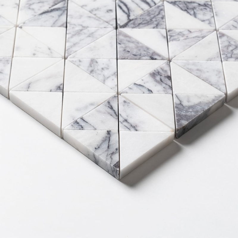 Lilac Honed Devon Marble Mosaics 12 1/2×12 1/2 (MS02924)