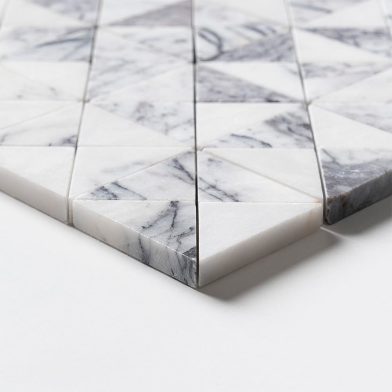 Lilac Honed Devon Marble Mosaics 12 1/2×12 1/2 (MS02924)