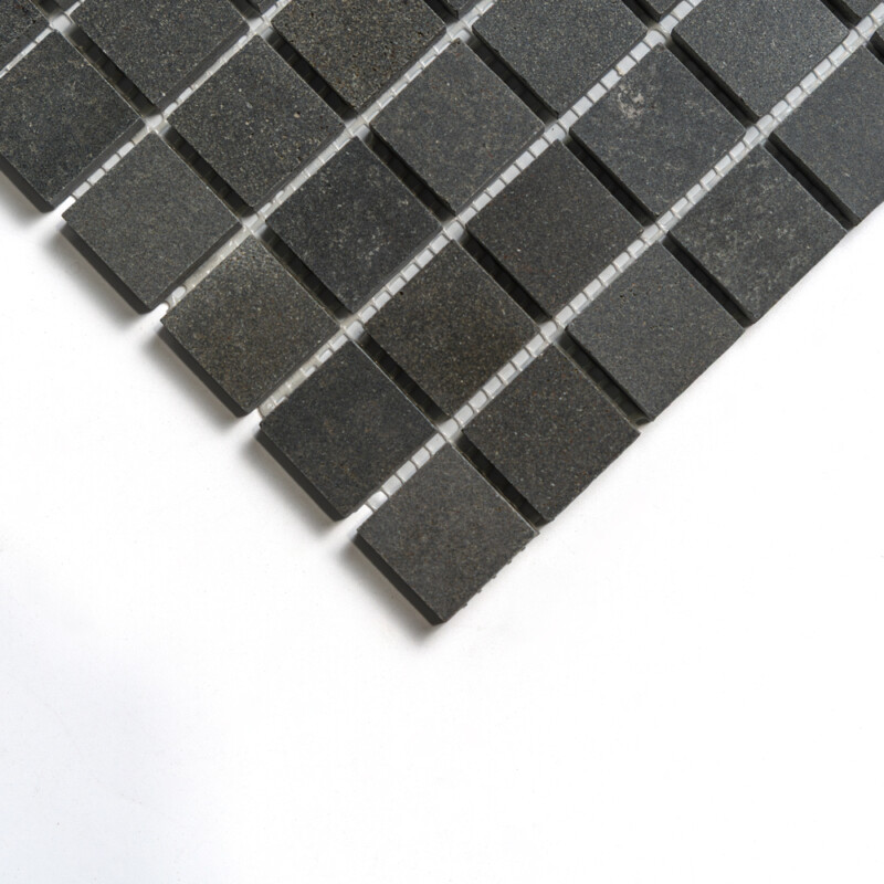 Basalto Honed 1×1 Basalt Mosaics 12×12 (MS90266)