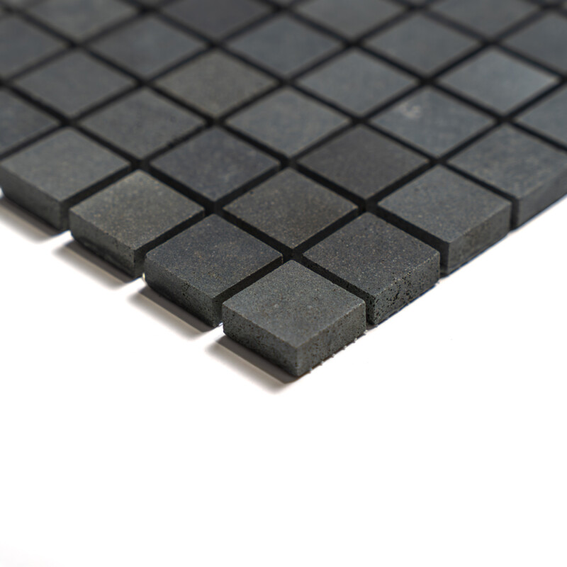 Basalto Honed 1×1 Basalt Mosaics 12×12 (MS90266)