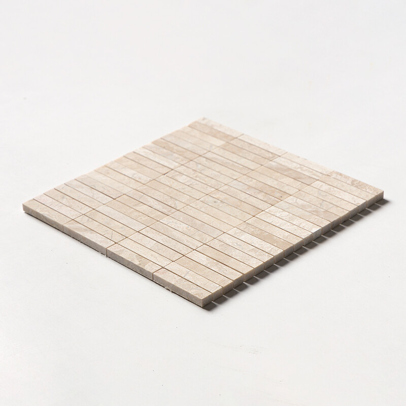 Diana Royal Honed 5/8×3 Marble Mosaics 12×12 (MS90811)