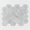 Avenza Honed Hexagon Waterjet Marble Tiles 5 25/32×5 (NW00016)