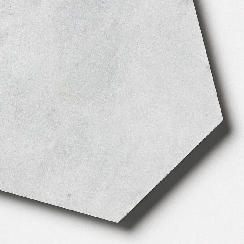 Avenza Honed Hexagon Waterjet Marble Tiles 5 25/32×5 (NW00016)