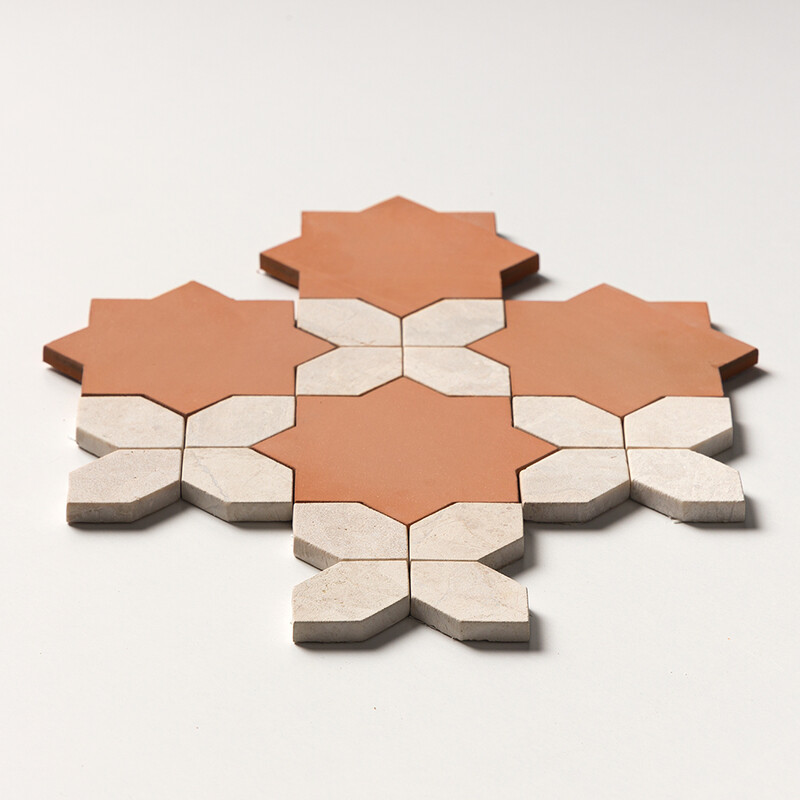 Diana Royal Leather Zamora Marble Mosaics 11 1/16×11 1/16 (NW00183)