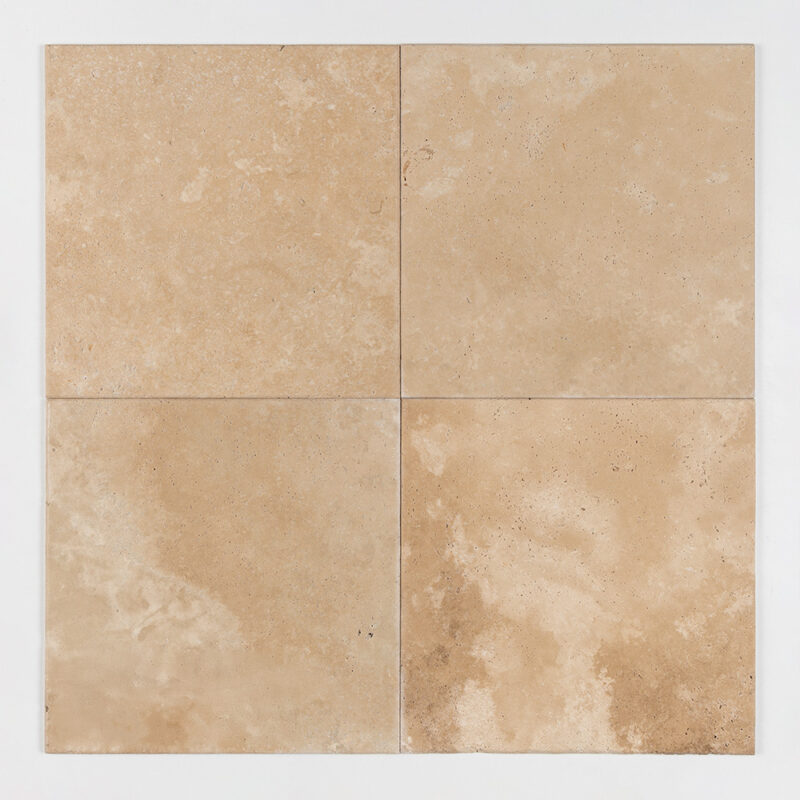 Ivory Brushed Travertine Tile 18×18 (TL11558)