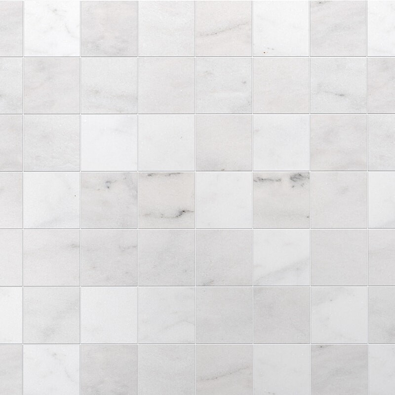Glacier Honed Marble Tiles 5 1/2×5 1/2 (TL13303)