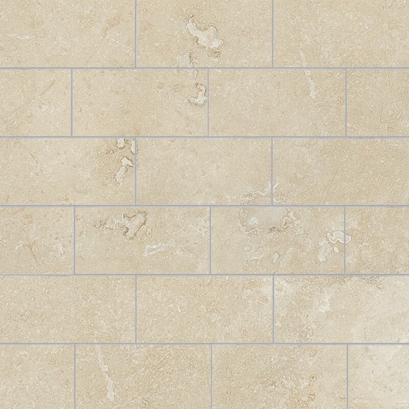 Ivory Honed Travertine Tiles 2 3/4×5 1/2 (TL13377)