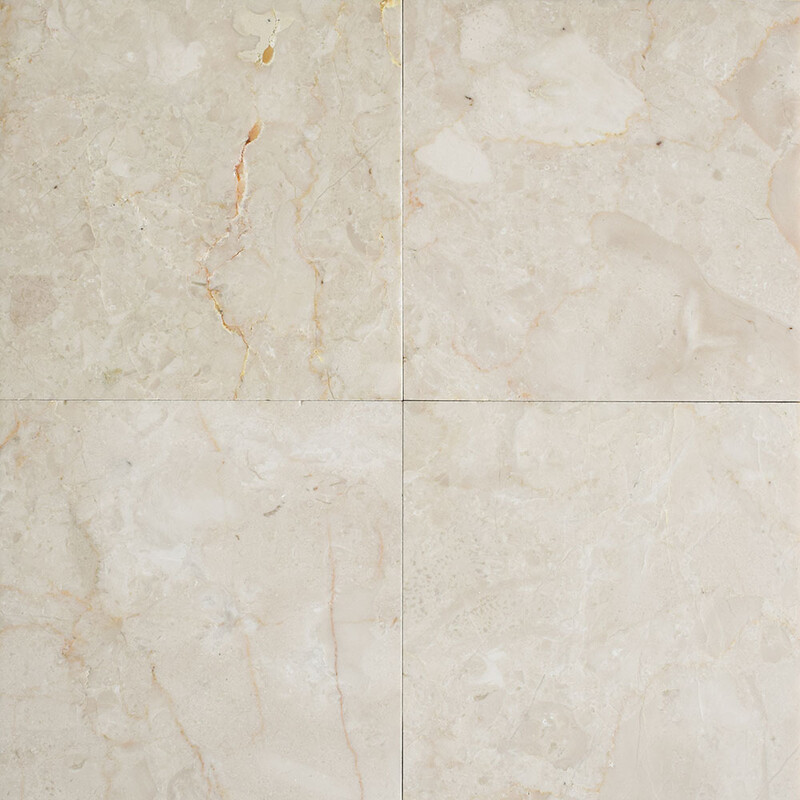 Marfil Honed Marble Tiles 5 1/2×5 1/2 (TL14011)