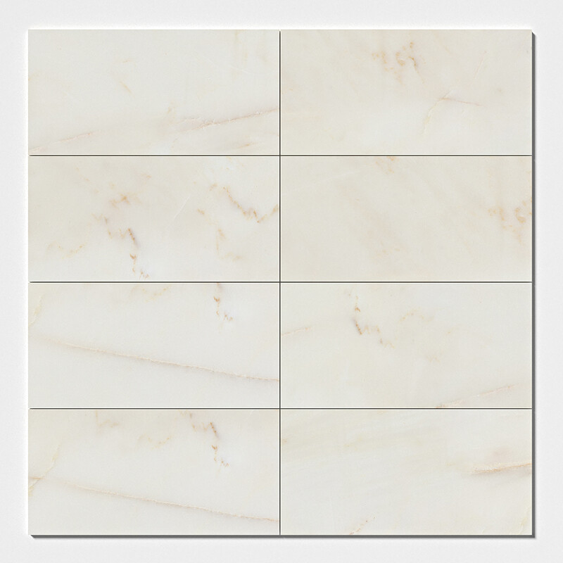 Calacatta Amber Polished Marble Tiles 12×24 (TL18184)