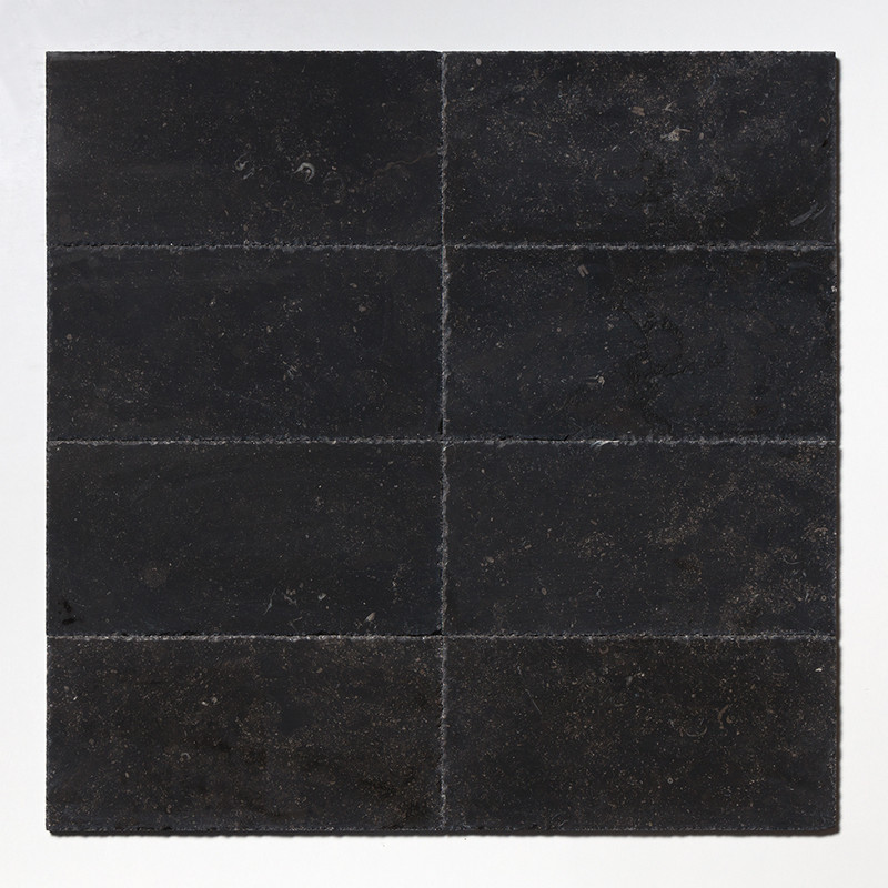 Belgium Blue Brushed Chiselled Limestone Tiles 8×16 (TL18860)