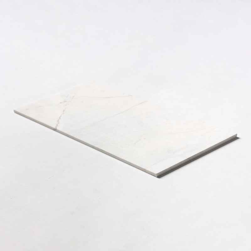 White Pearl Honed Marble Tiles 12×24 (TL19189)