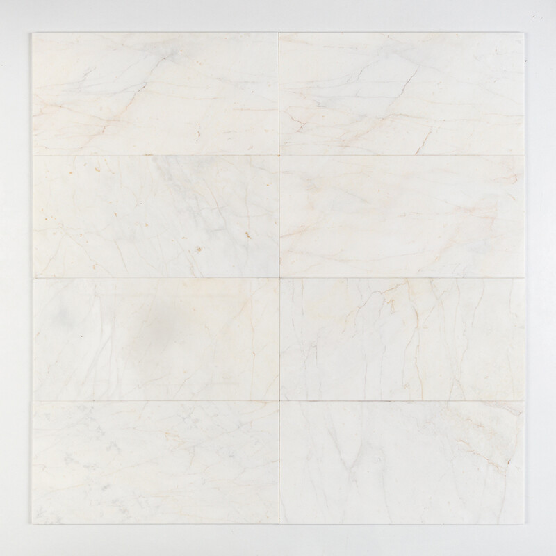 White Pearl Honed Marble Tiles 12×24 (TL19189)